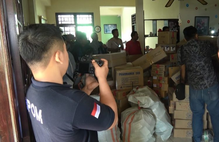 Tak Berizin Tempat Penyimpanan Obat Digerebek Bpom