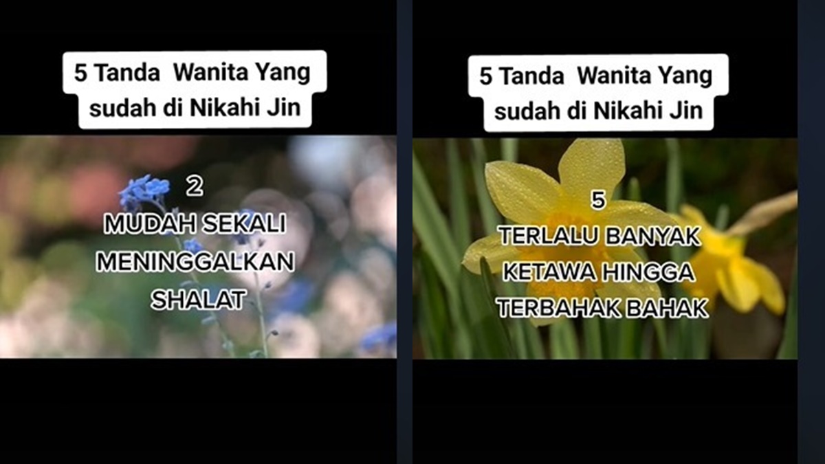 Mengetahui Tanda Wanita Yang Dinikahi Jin Netizen Ramai Minta Cerai