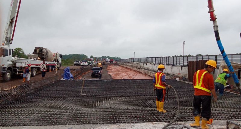 Pakai Teknik Pile Slab Perbaikan 2 Jembatan Di Jalan Tol Trans Sumatra