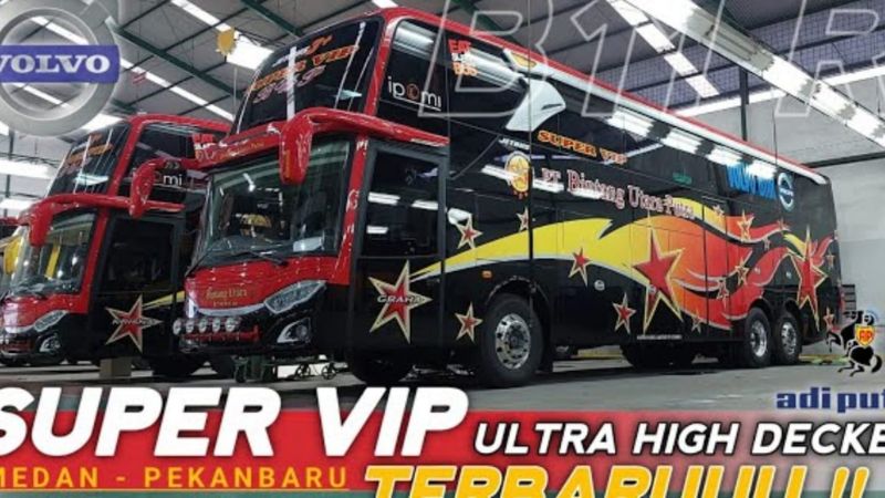 Pendatang Baru Sumatra Po Bintang Utara Rilis Bus Mewah Super Vip Uhd