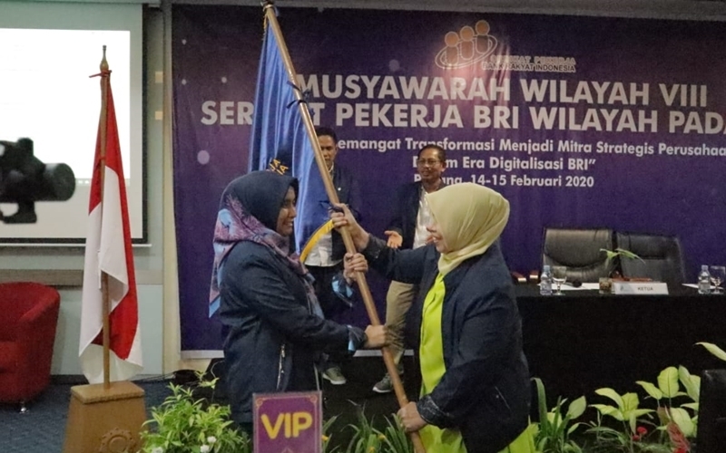 Hafani Perdana Sari Pimpin Serikat Pekerja BRI Wilayah Padang