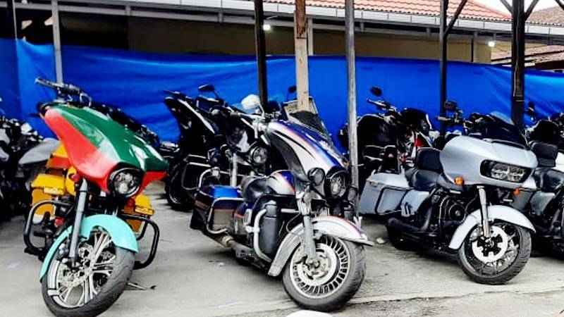 Padangkita.com: Moge HOG, Motor Bodong, Harley Davidson, Polda Sumbar, Berita Sumbar Terbaru, Berita Padang Terbaru,