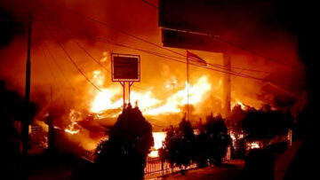 Update dan Kronologi Kebakaran di Kawasan Gor Haji Agus Salim Padang, 7 Rumah Jadi Arang