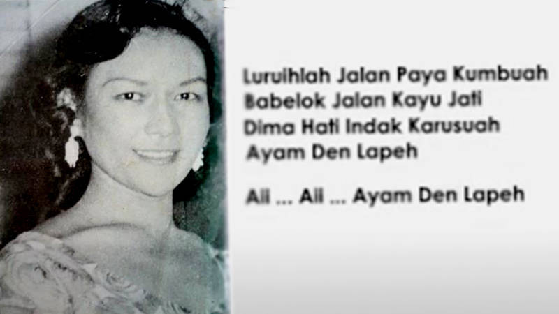 Ayam den lapeh berasal dari