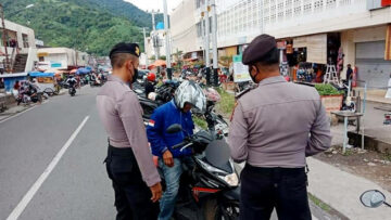 Ratusan Warga Padang Panjang Terjaring Operasi Yustisi, Masih Didominasi Pejalan Kaki