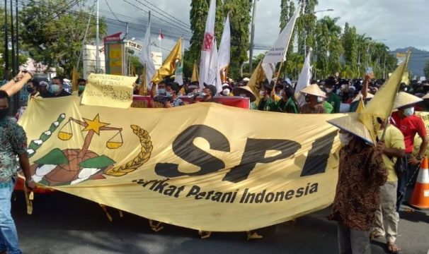 Seribu Orang Demonstrasi Peringatan Hari Tani Nasional di Padang, Ini Tuntutan Mereka