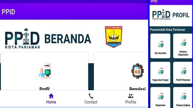 Pariaman, Padangkita.com - Dinas Komunikasi dan Informatika Kota Pariaman menghadirkan PPID versi mobile dengan nama PPID Pariaman.