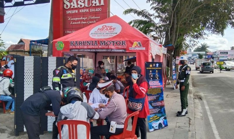 Terobosan Polres Bukitinggi Tingkatkan Capaian Vaksinasi Covid-19