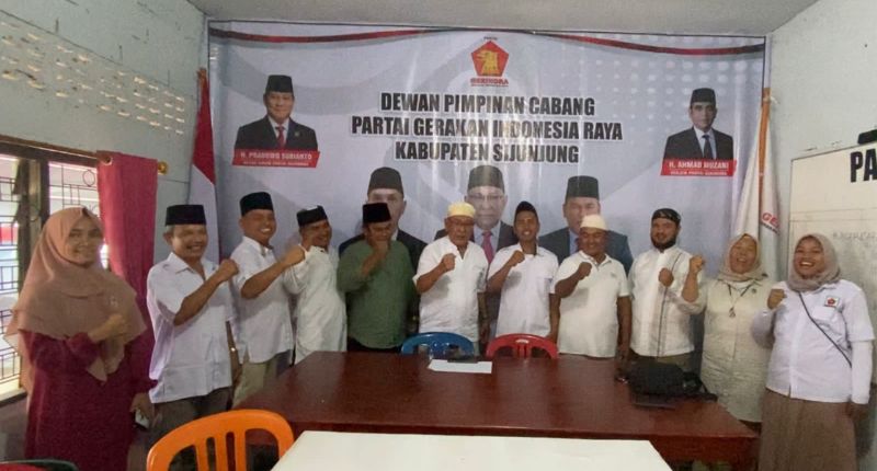 Gerindra Sijunjung: Prabowo Presiden, Andre Rosiade Gubernur Sumbar!