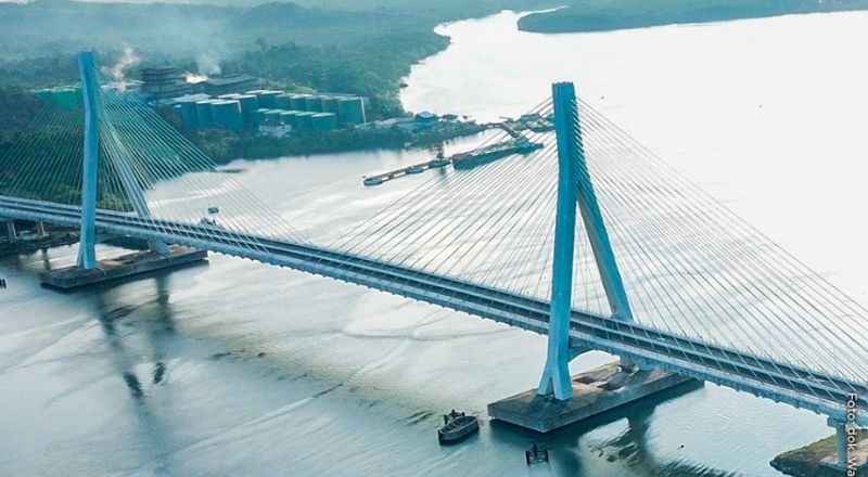 Jadi Akses Ke IKN Nusantara, Ini 6 Fakta Menarik Jembatan Pulau Balang