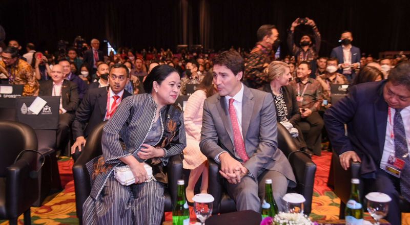 Puan Bertemu PM Kanada hingga Pendiri Bursa Mata Uang Kripto di B20 Summit