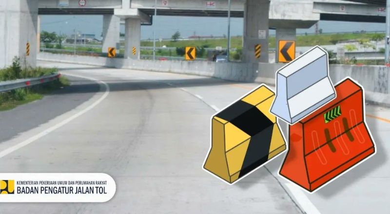 Mengenal Jenis Barrier, Si Pembatas Jalan Tol