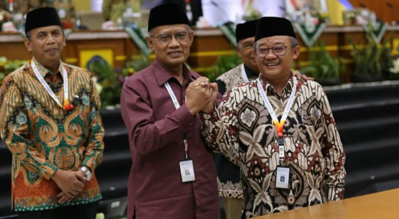 Sah! Haedar Nashir Kembali Pimpin Muhammadiyah, Sekretaris Umum Abdul Mu’ti