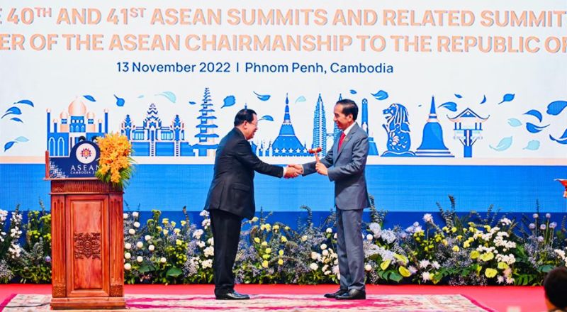 Terima Estafet dari Kamboja, Indonesia Ketua ASEAN 2023