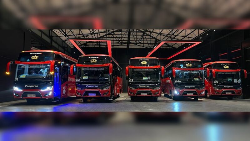 Pertama Di Sumbar!! PO Pangeran Segera Rilis 5 Bus Baru Pakai Sasis ...