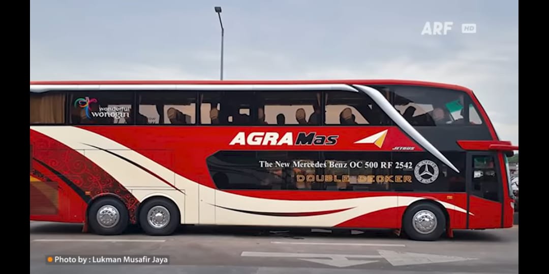 Pencinta Rebahan Wajib Tahu!! Inilah 5 Perusahaan Otobus AKAP Pelopor Armada Bus Tingkat di Pulau Jawa