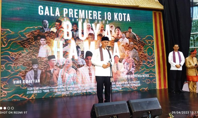 Gubernur Sumbar Bersama Perantau Minang Hadiri Pemutaran Gala Premiere Film Buya Hamka