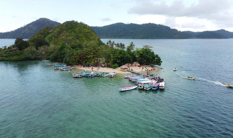 Pulau Setan Destinasi Favorit Kawasan Mandeh Berbenah Sambut Wisatawan Lebaran