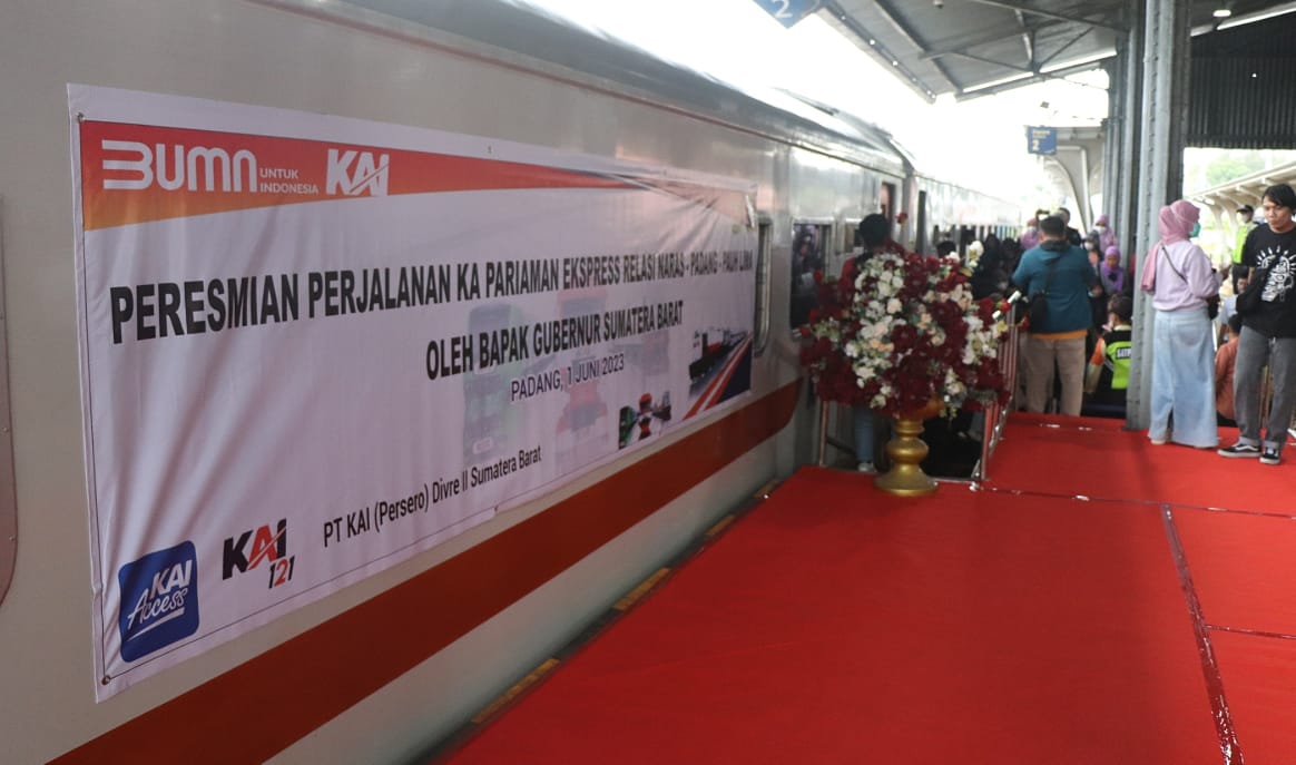Kereta Api Sibinuang Resmi Berganti Nama dan Perubahan Relasi 