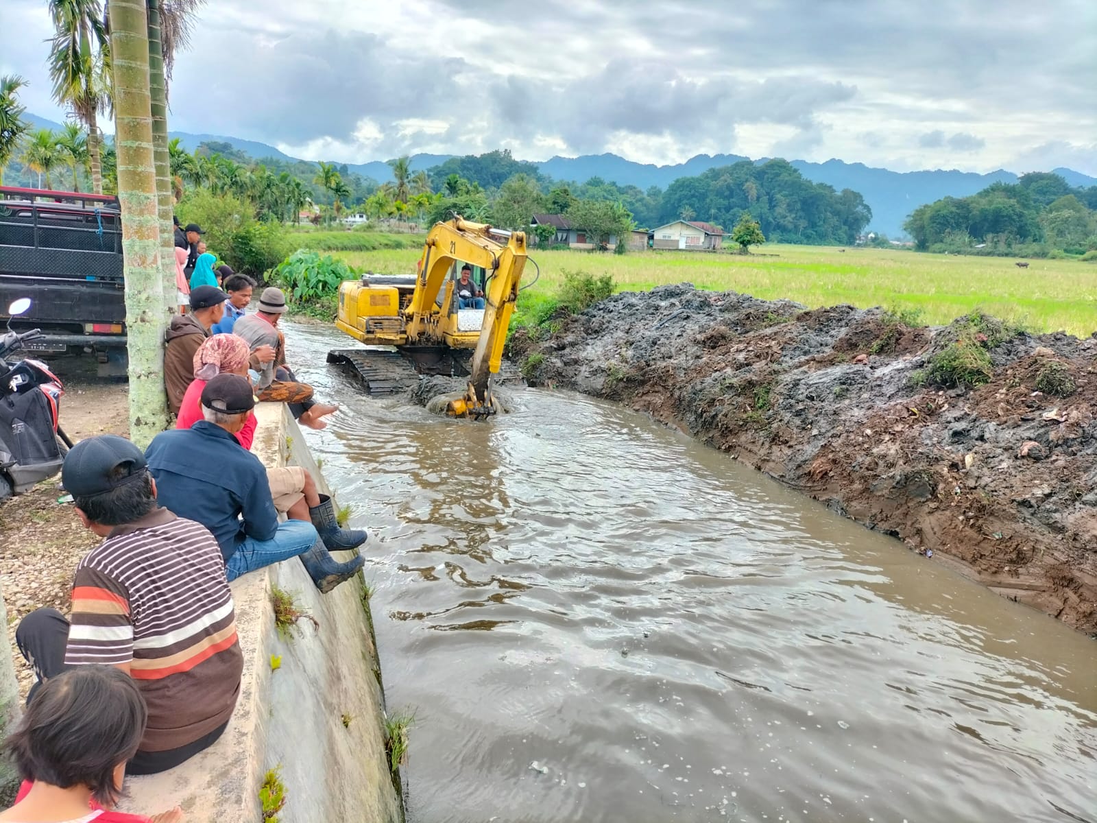Antisipasi Banjir, BWS Sumatra V Lakukan Normalisasi Batang Agam