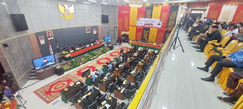 HUT ke-354 Kota Padang, DPRD Gelar Rapat Paripurna Istimewa di Gedung Baru 