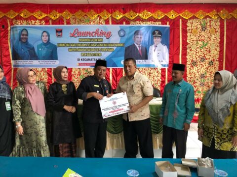 PT Semen Padang Salurkan Bantuan PMT di Pauh, Kepedulian Cegah Stunting