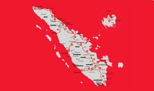 Memiliki Panjang Total 2.749 Km, di Mana Titik Nol KM Jalan Tol Trans Sumatra?