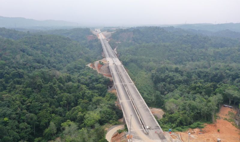 Jalan Tol Bangkinang – Pangkalan Rampung Bulan Depan, Kini Progresnya 88,58 Persen
