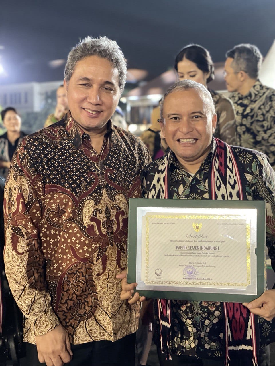 Kemendikbudristek Serahkan Sertifikat Cagar Budaya Peringkat Nasional ...