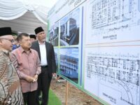 Gubernur Mahyeldi Dampingi JK Peletakan Batu Pertama Gedung RSI Ibnu Sina