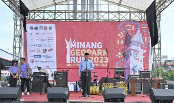 1.700 Peserta Ikuti Minang Geopark Run 2023, Angkat Citra Geopark Ngarai Sianok Maninjau