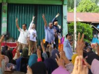 Andre Rosiade Kampanye di Dharmasraya, Teriakan Prabowo-Gibran Presiden Menggema