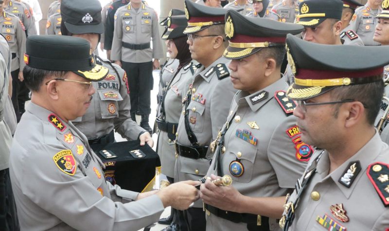 Daftar Kapolres Dan PJU Polda Sumbar Yang Sertijab Hari Ini