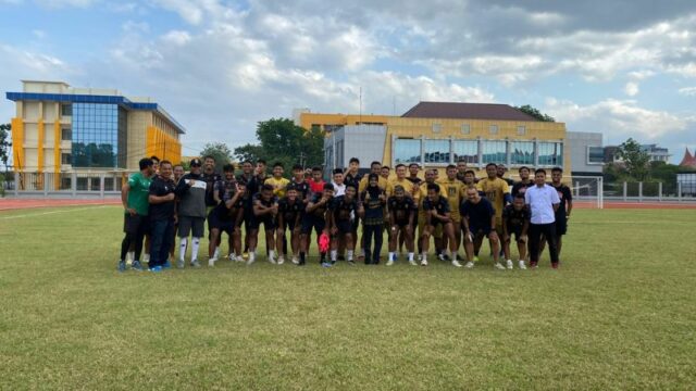 Malut United Latihan di Lapangan FIK UNP Persiapan Hadapi Semen Padang FC