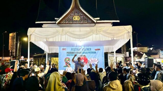 Buka Festival Kuliner Prabowo-Gibran di Bukittinggi, Andre Rosiade: All in Sekali Putaran
