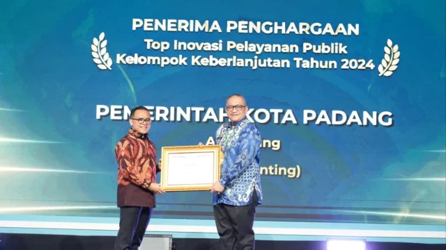 Inovasi "Ayo Ceting" Kota Padang Raih Penghargaan Tingkat Nasional