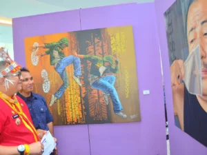 Pameran Seni Rupa Internasional di UNP Jadi Ajang Apresiasi Seni Rupa Padang