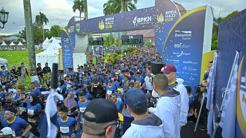 'BPKH Hajj Run 2024' di Sumbar, Plt Gubernur Audy Bangga Masyarakat Antusias Mengikuti