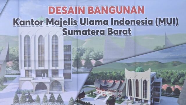 Penlok Diresmikan, Begini Gedung MUI Sumbar yang akan Dibangun dengan APBD Rp24 Miliar