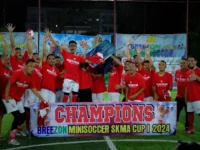 Tim Minisoccer Semen Padang Juarai Breezon Minisoccer SKMA I Cup Padang