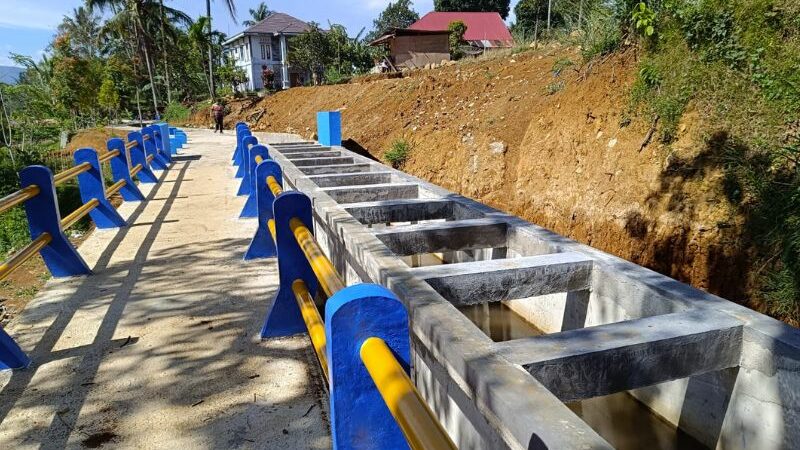 Bangun Irigasi di Jawi-jawi Solok, Pemprov Sumbar Diapresiasi Petani